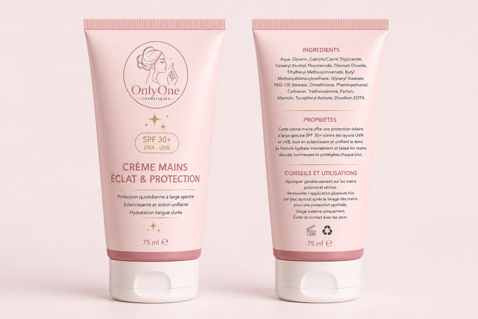 Crème Mains Éclat & Protection SPF 30+